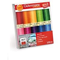 Gutermann - Juego de hilos (2 x 10 x 11-5 cm)- multicolor